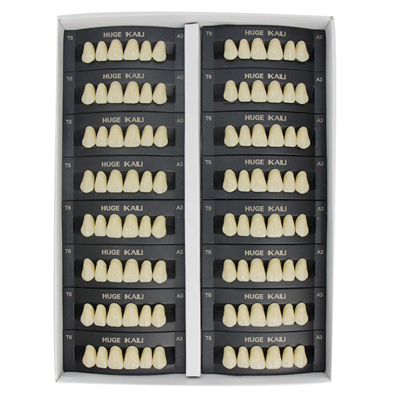 Resin Art Case - 4/12/16 takım/kutu Diş Reçine Diş Arka