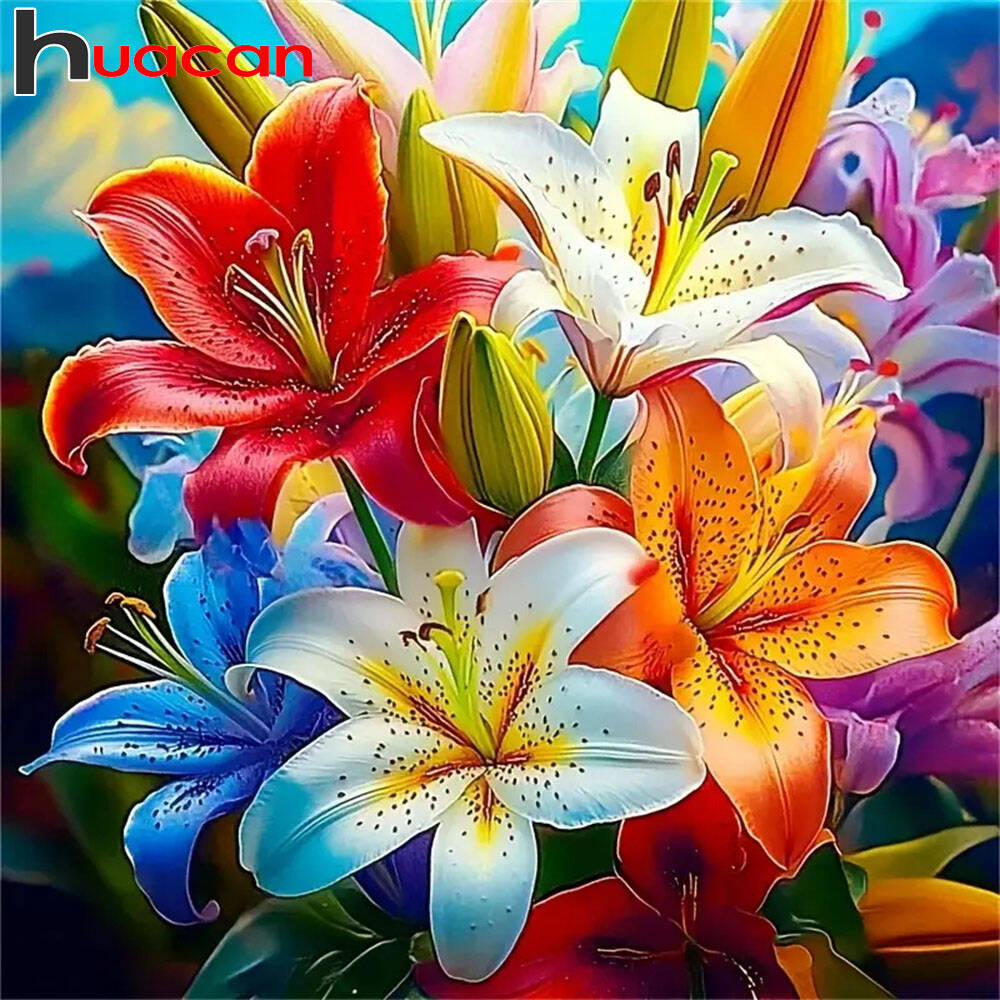 Resin Art Wallpaper - Huacan 2025 Yeni Koleksiyon Elmas Resim