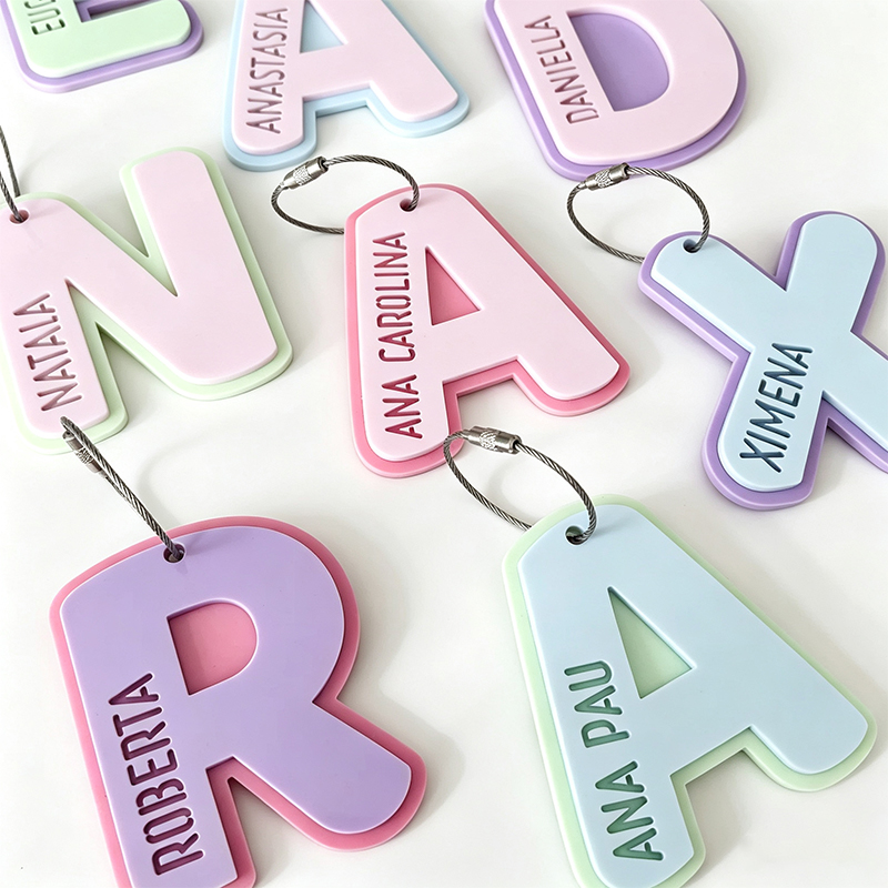 Resin Art Alphabet - Kişiye Özel Harfli Oyuk İsim Anahtarlık,