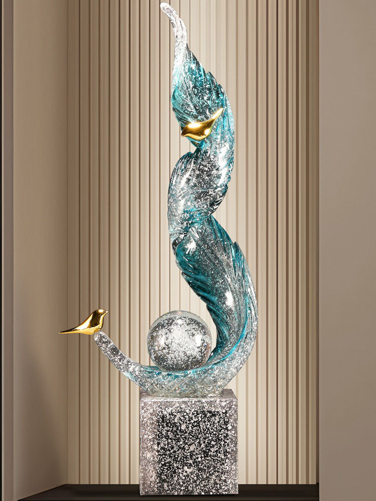 Resin Art Wedding Gift - Ev Dekorasyonu Lüks Oturma Odası Şanslı