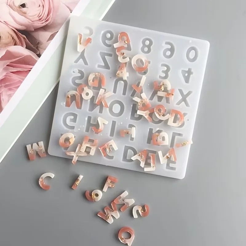 Küçük 26'lı Büyük Harfler Reçi - Resin Art Alphabet incelemesi ve fiyatı