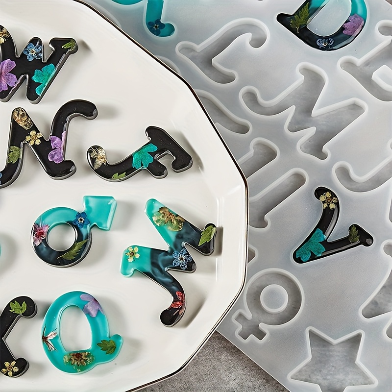 Reçine döküm kalıbı A tarzı ay - Resin Art Alphabet incelemesi ve fiyatı