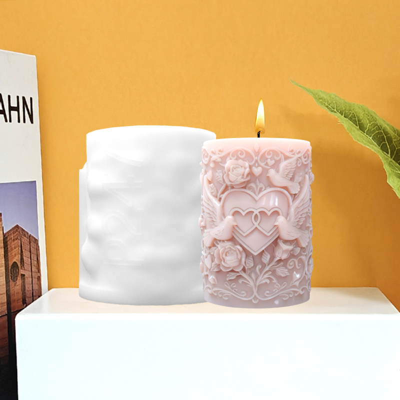 Çift Kalpli Bağlantılı Beyaz G - Resin Art Rose incelemesi ve fiyatı