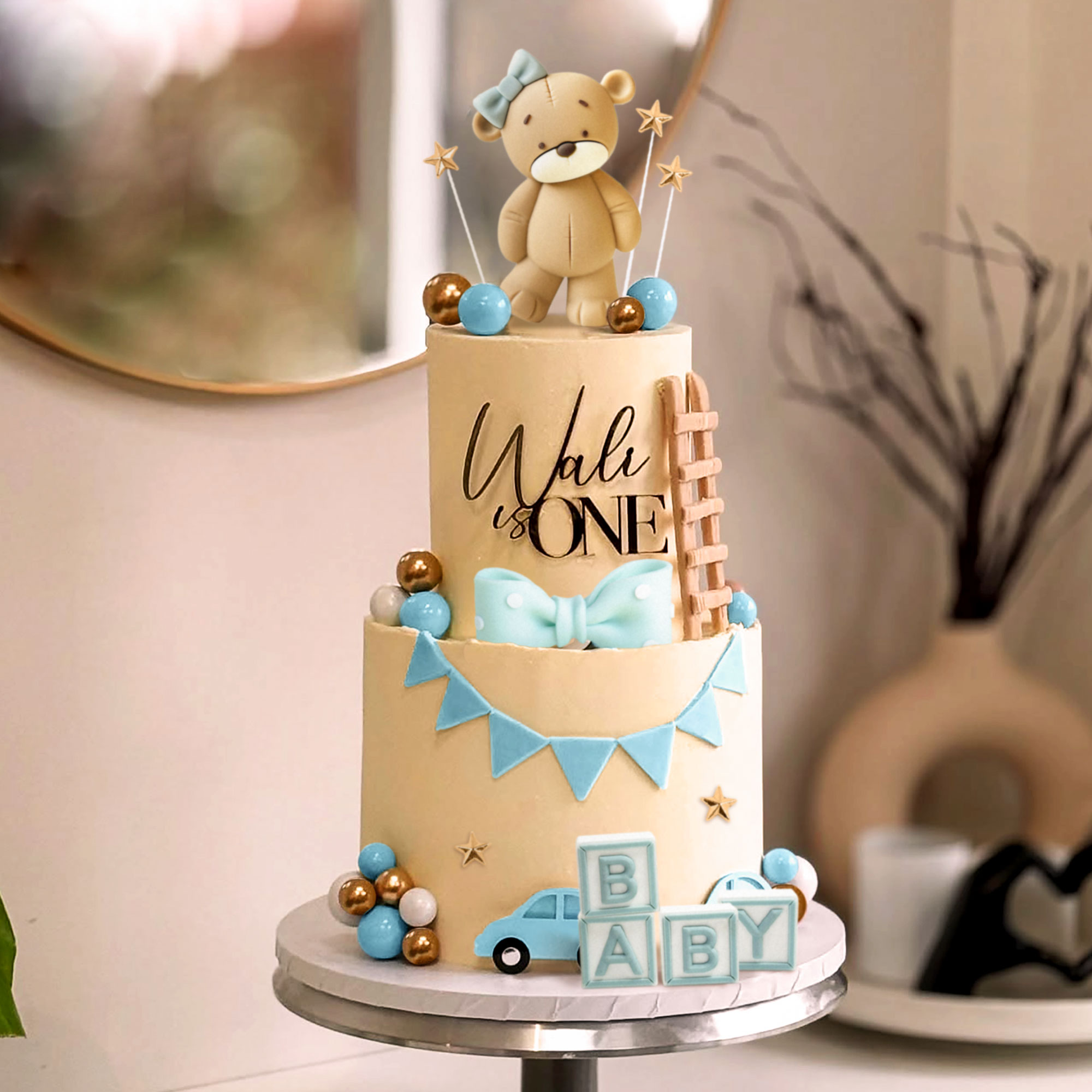 LaVenty Pembe Ayı Kek Dekorasy - Resin Art Alphabet incelemesi ve fiyatı