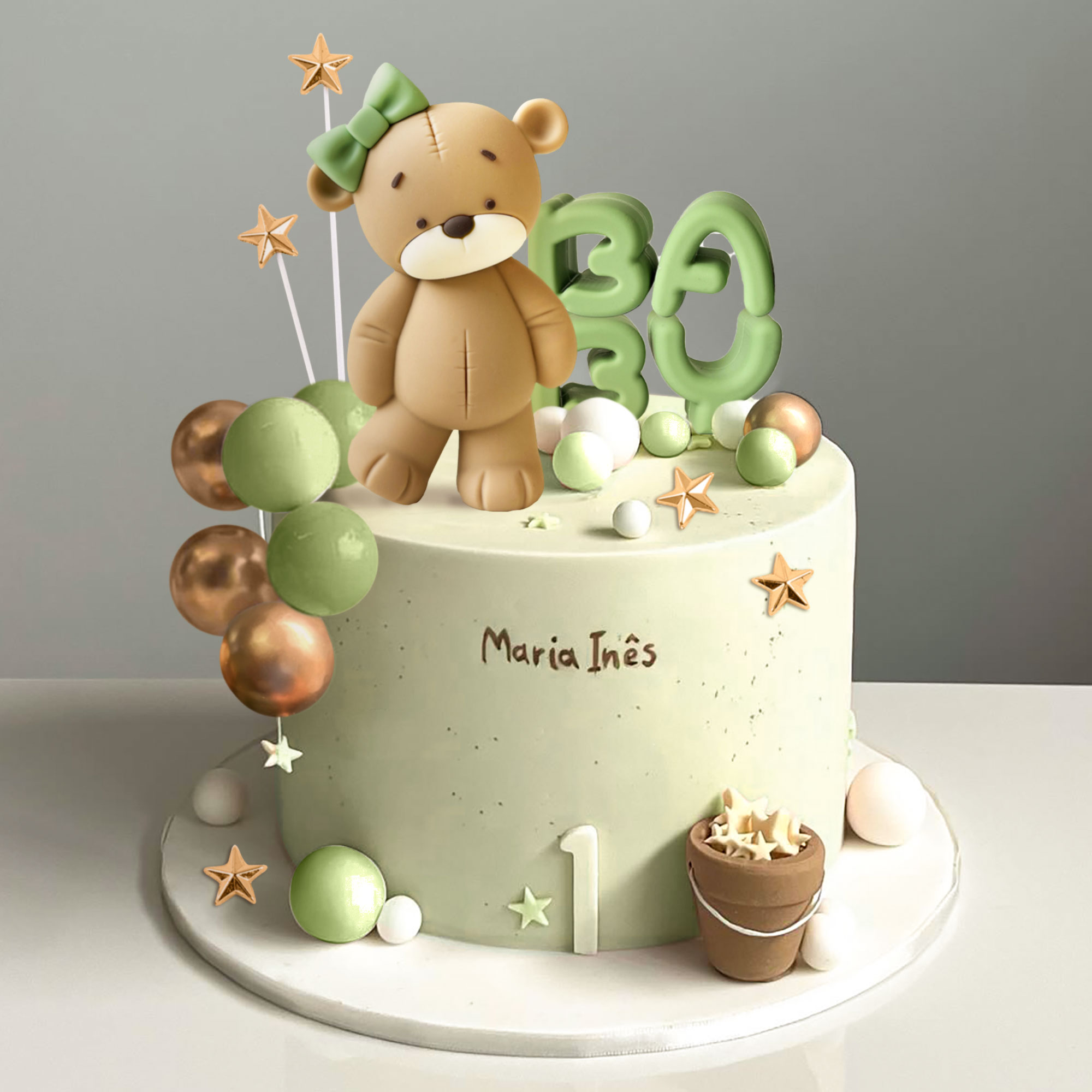 LaVenty Pembe Ayı Kek Dekorasy - Resin Art Alphabet incelemesi ve fiyatı