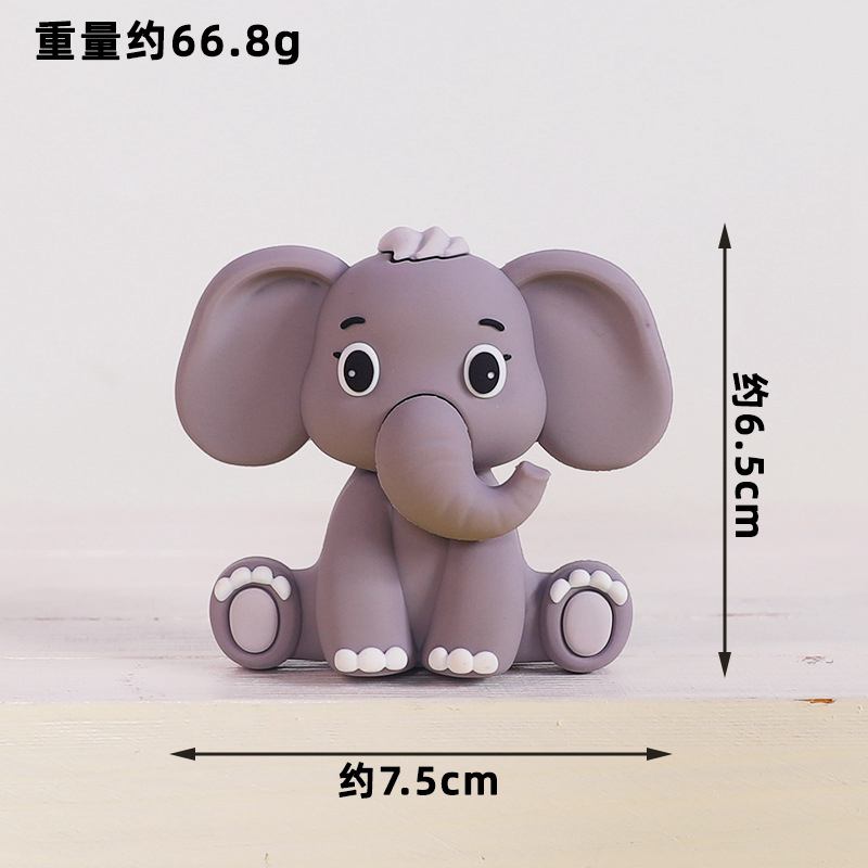 Orman Safari Hayvan Bebek Kek  - Resin Art Baby incelemesi ve fiyatı
