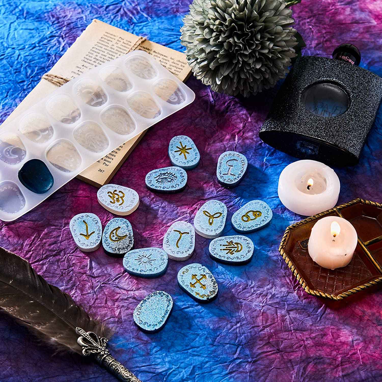 ABWZ-Witch Rune Reçine Kalıp S - Resin Art Alphabet incelemesi ve fiyatı