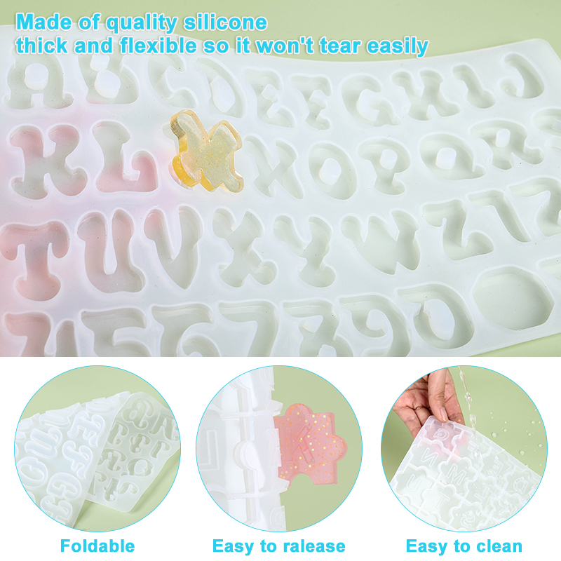 Alfabe Anahtarlık Kalıpları Al - Resin Art Alphabet incelemesi ve fiyatı