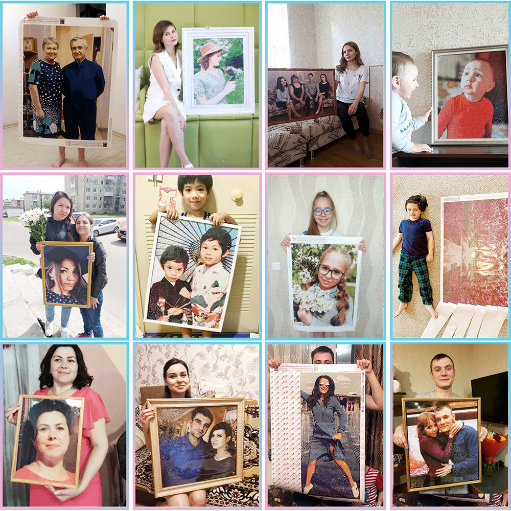 HUACAN Özel Fotoğraf Elmas Boy - Resin Art Wallpaper incelemesi ve fiyatı