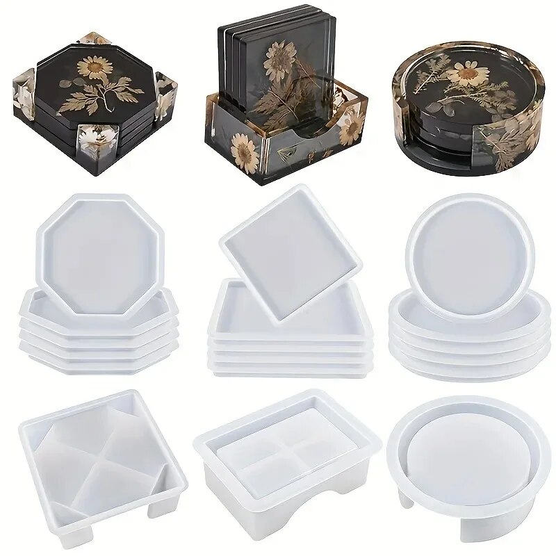 Coaster Reçine Kalıp Seti 1 ad - Resin Art Equipment incelemesi ve fiyatı