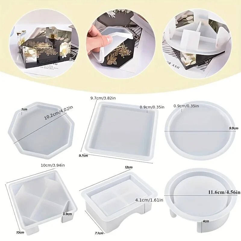 Coaster Reçine Kalıp Seti 1 ad - Resin Art Equipment incelemesi ve fiyatı