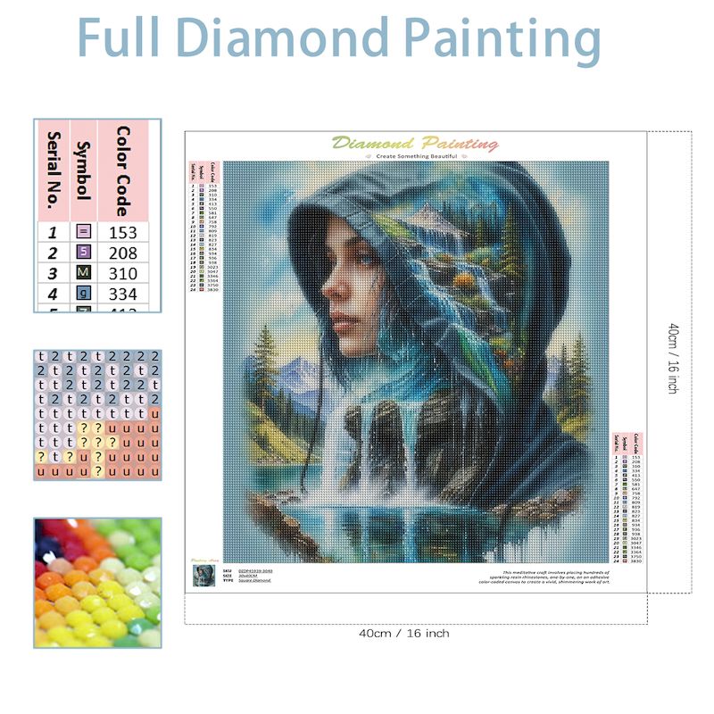 SDOYUNO Diy 5d Fantezi Kadın E - Resin Art Wallpaper incelemesi ve fiyatı